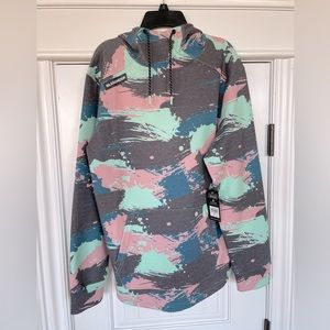 NWT Legends Hawthorne Tech Hoodie Pale Green Stroke Camo - Men’s Small